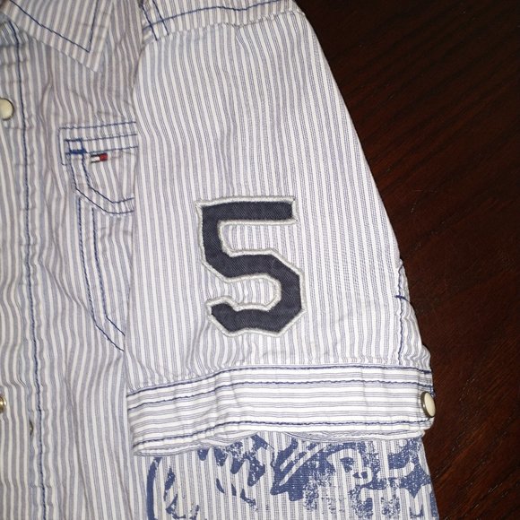 Boys Tommy Hilfiger collared button down shirt - Picture 3 of 4